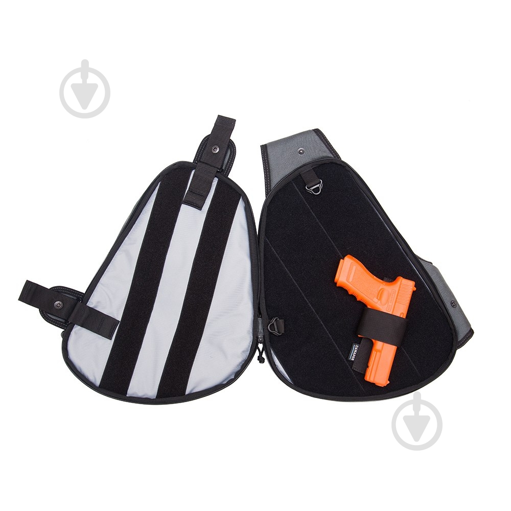 Рюкзак Danaper однолямочный Stealth Urban, Graphite / Black (под оружие) - фото 8