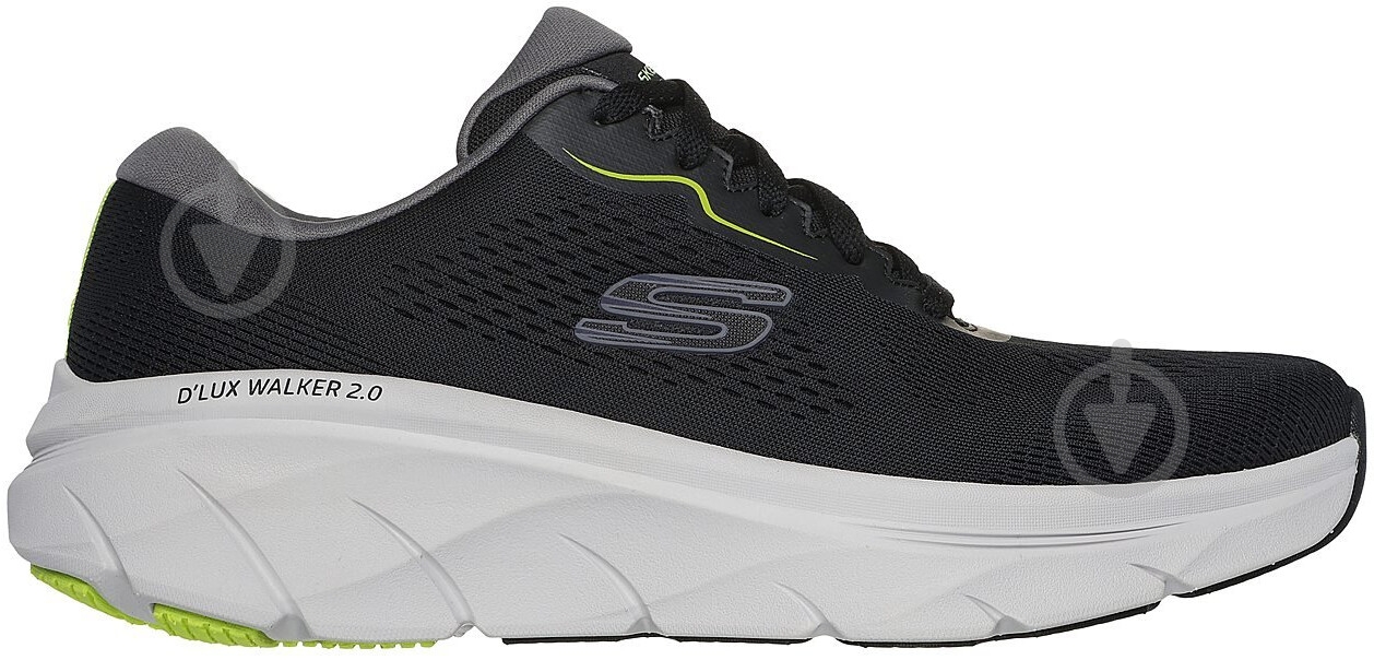 ᐉ Кроссовки мужские Skechers D'LUX WALKER 2.0 232714 BKLM р.42