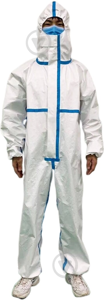 Комбинезон медицинский защитный XXL белый - фото 1