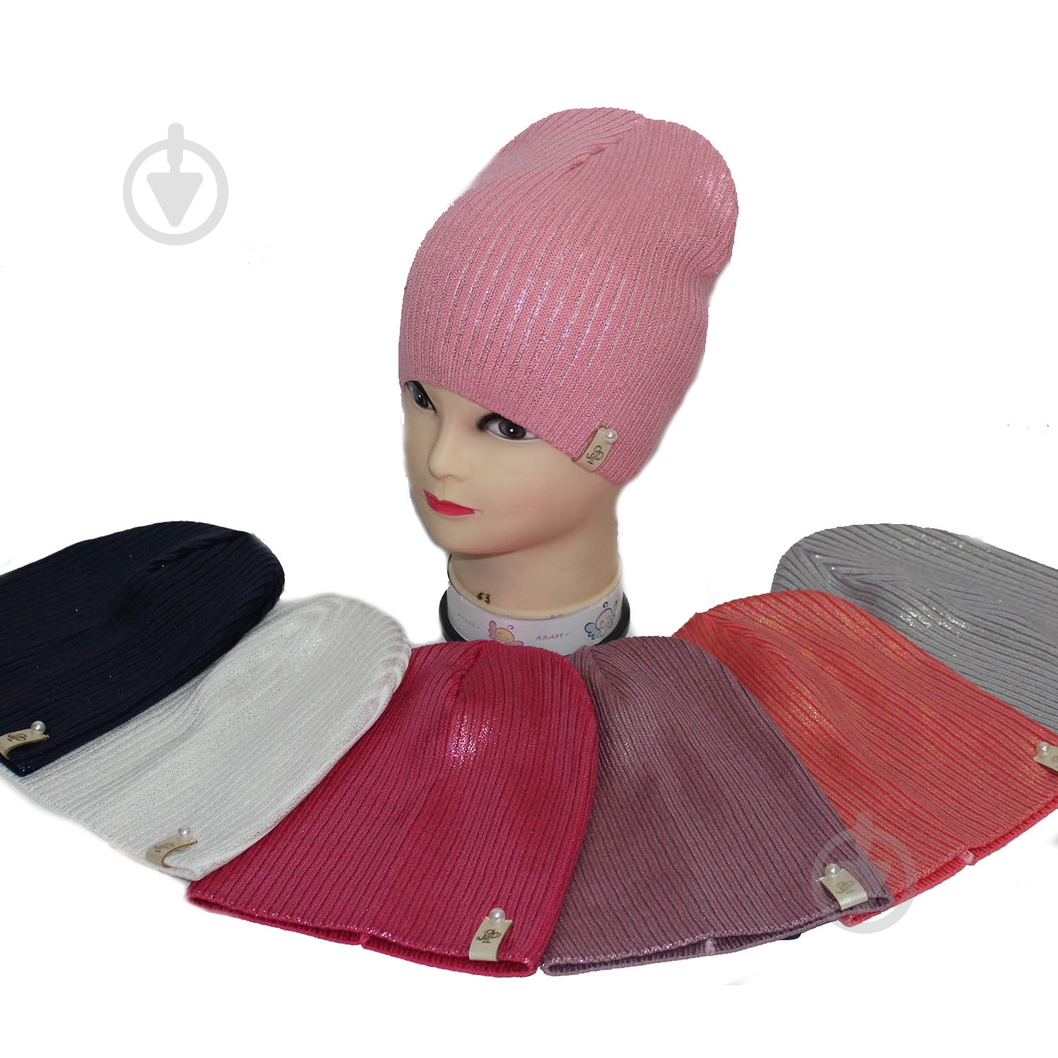 Шапка Kraft р.52-54 2361 в ассортименте - фото 1