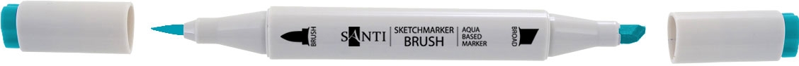 Маркер акварельный Santi sketch SM-69 светло-голубой - фото 1