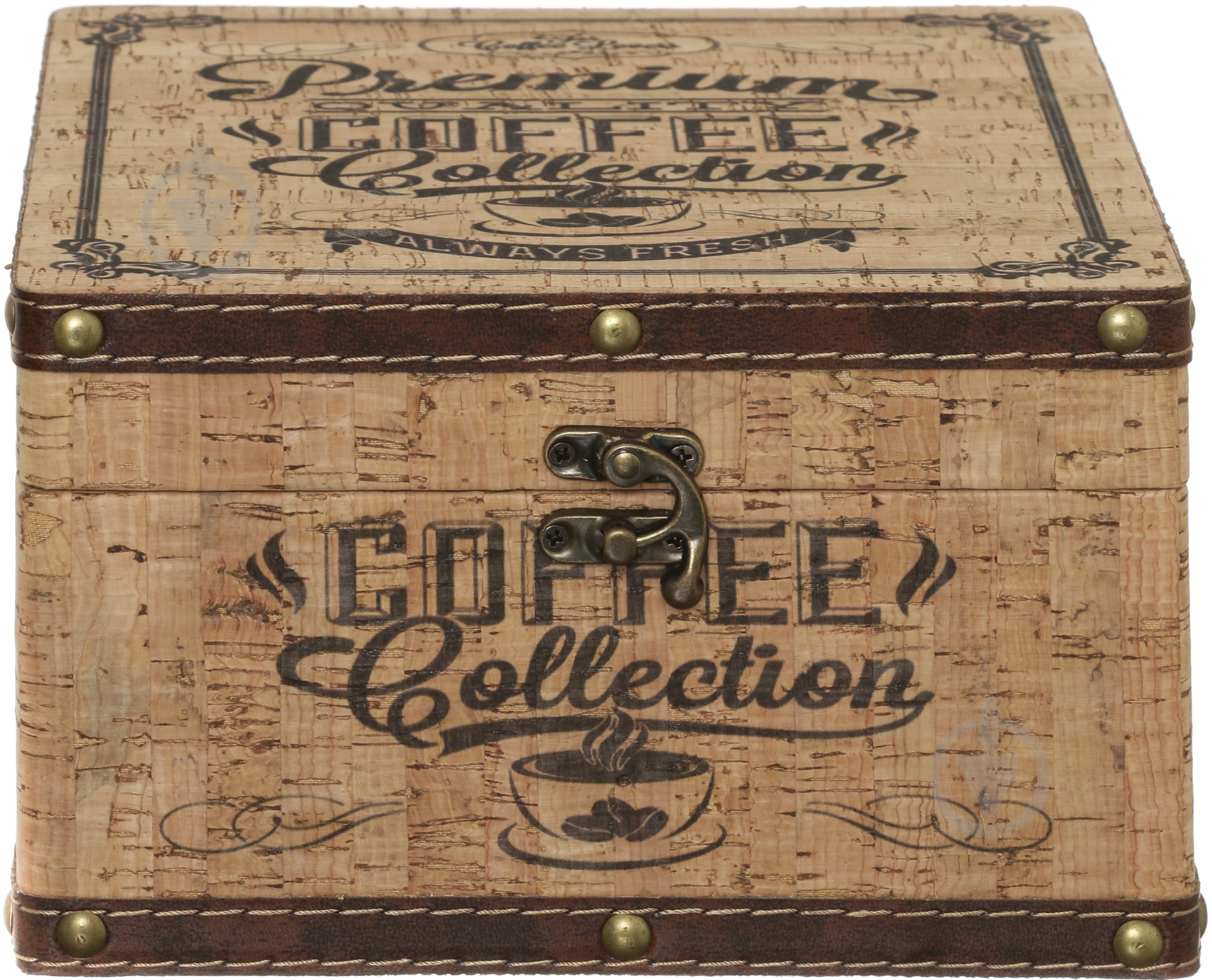 Сундучок Premium coffee 20x20x12 см - фото 2 Сундучок Premium coffee 20x20x12 см - фото 2