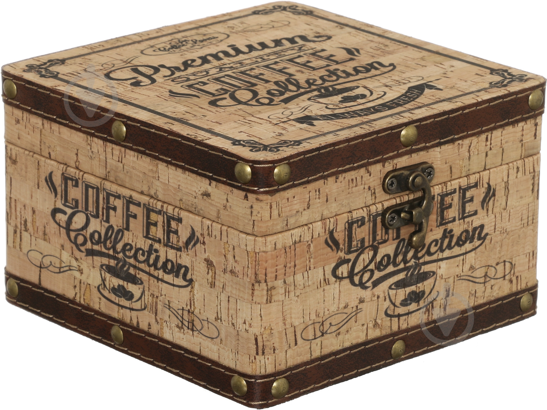 Скринька Premium coffee 16x16x10 см - фото 1