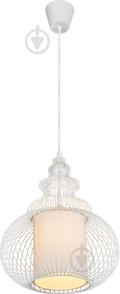 Подвес Globo Azoria 1x40 Вт E27 белый 15236 - фото 1