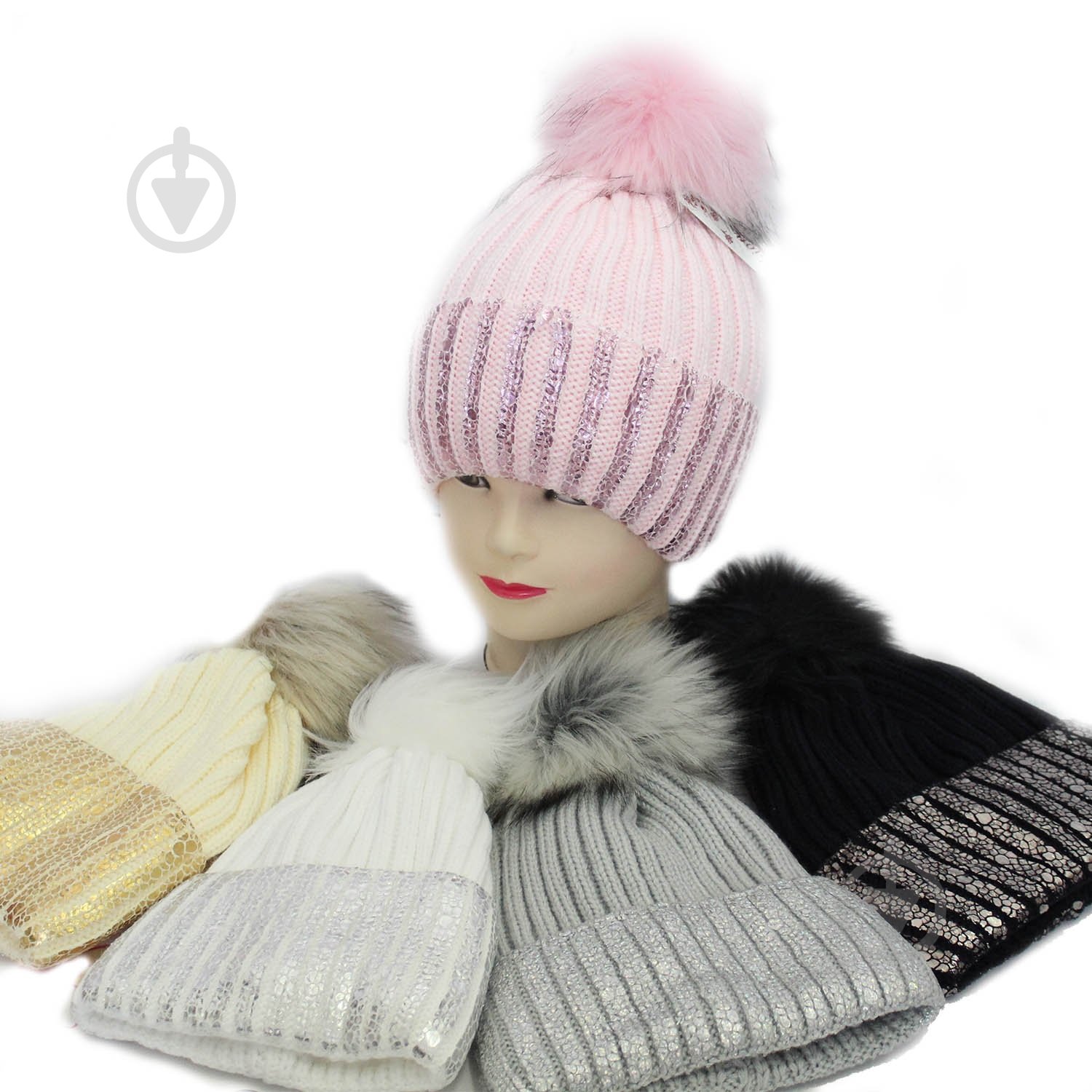 Шапка Kraft р.52-54 1572 в ассортименте - фото 1