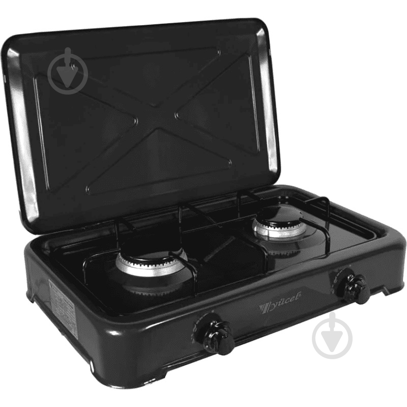 Плита газовая настольная YUCEL O-200-LPG-BLACK - фото 1