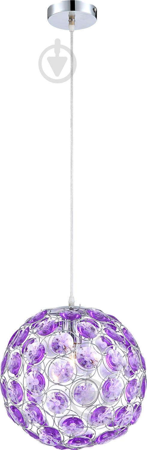 Люстра подвесная Globo Talida 1xE27 хром 16040 - фото 1 Люстра подвесная Globo Talida 1xE27 хром 16040 - фото 1