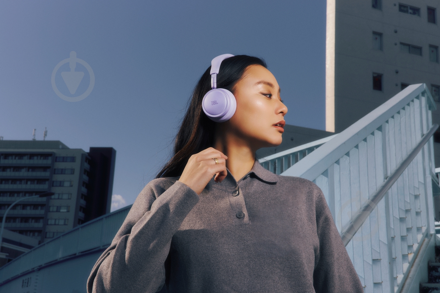 Bluetooth-гарнітура JBL Live 680NC purple (JBLLIVE680NCPUR) - фото 9