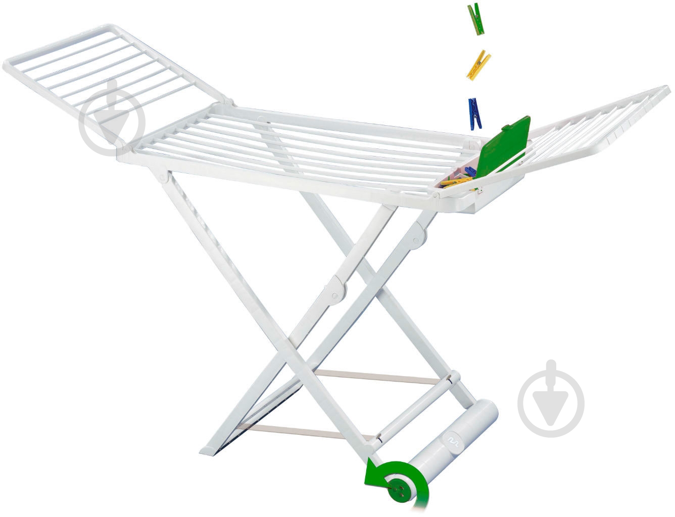 Сушилка для белья Ramacciotti Plast Nanni 20 м 133/green - фото 1