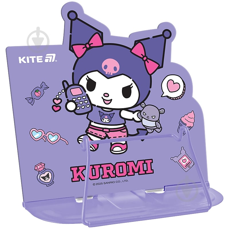 Підставка для книг металева Kuromi HK25-392-2 KITE - фото 1