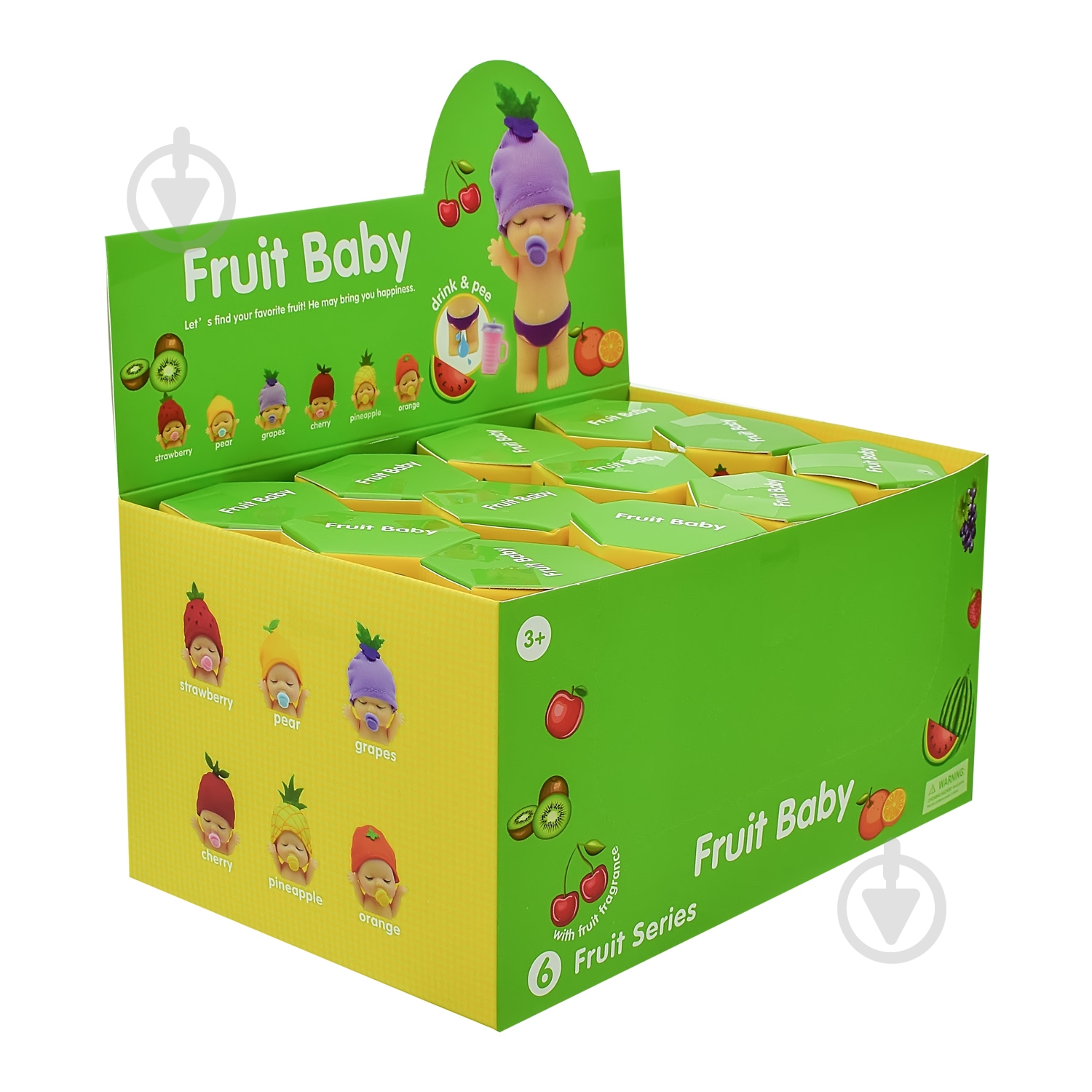 Кукла Fruit baby 6 видов в ассортименте A385A - фото 3 Кукла Fruit baby 6 видов в ассортименте A385A - фото 3