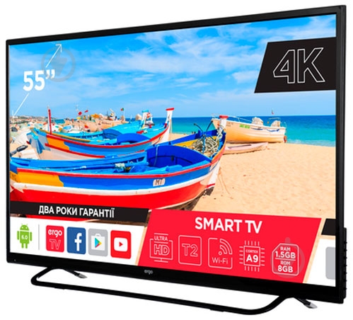 Телевизор Ergo 55СU6500AK - фото 2
