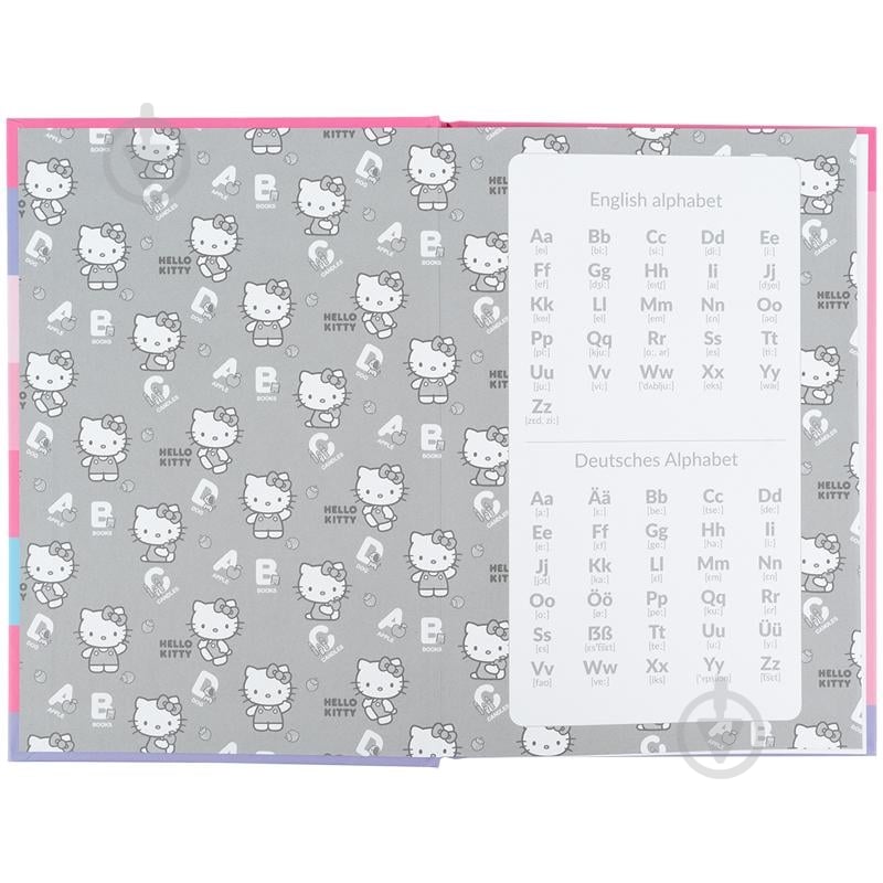 H e l l o ☻ˎˊ ᐉ Зошит-словник з іноземної мови 60 арк. Hello Kitty-1 KITE