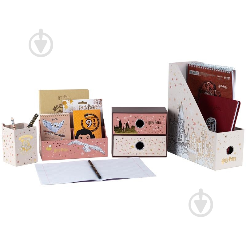 Органайзер настільний 4 предмети Harry Potter HP25-357 KITE - фото 3 Органайзер настільний 4 предмети Harry Potter HP25-357 KITE - фото 3