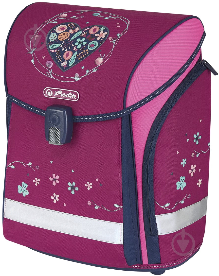 Ранец школьный Herlitz укомплектованный Midi Plus Heart (50025664) - фото 3
