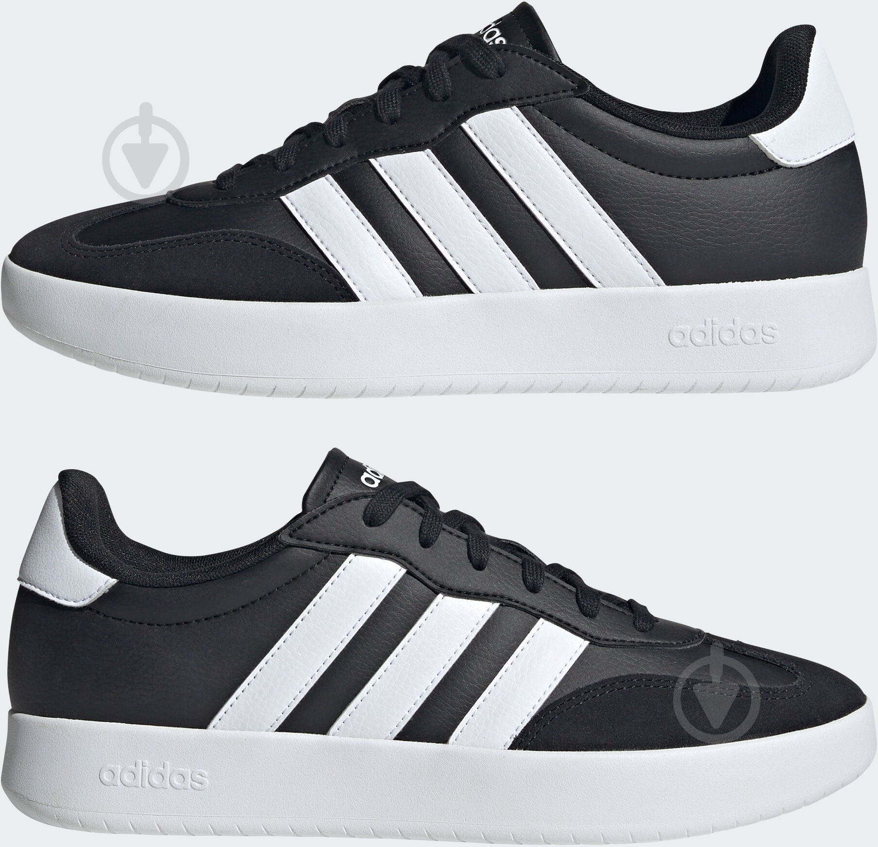 Кросівки чоловічі демісезонні Adidas BARREDA JI2307 р.44 чорні - фото 5