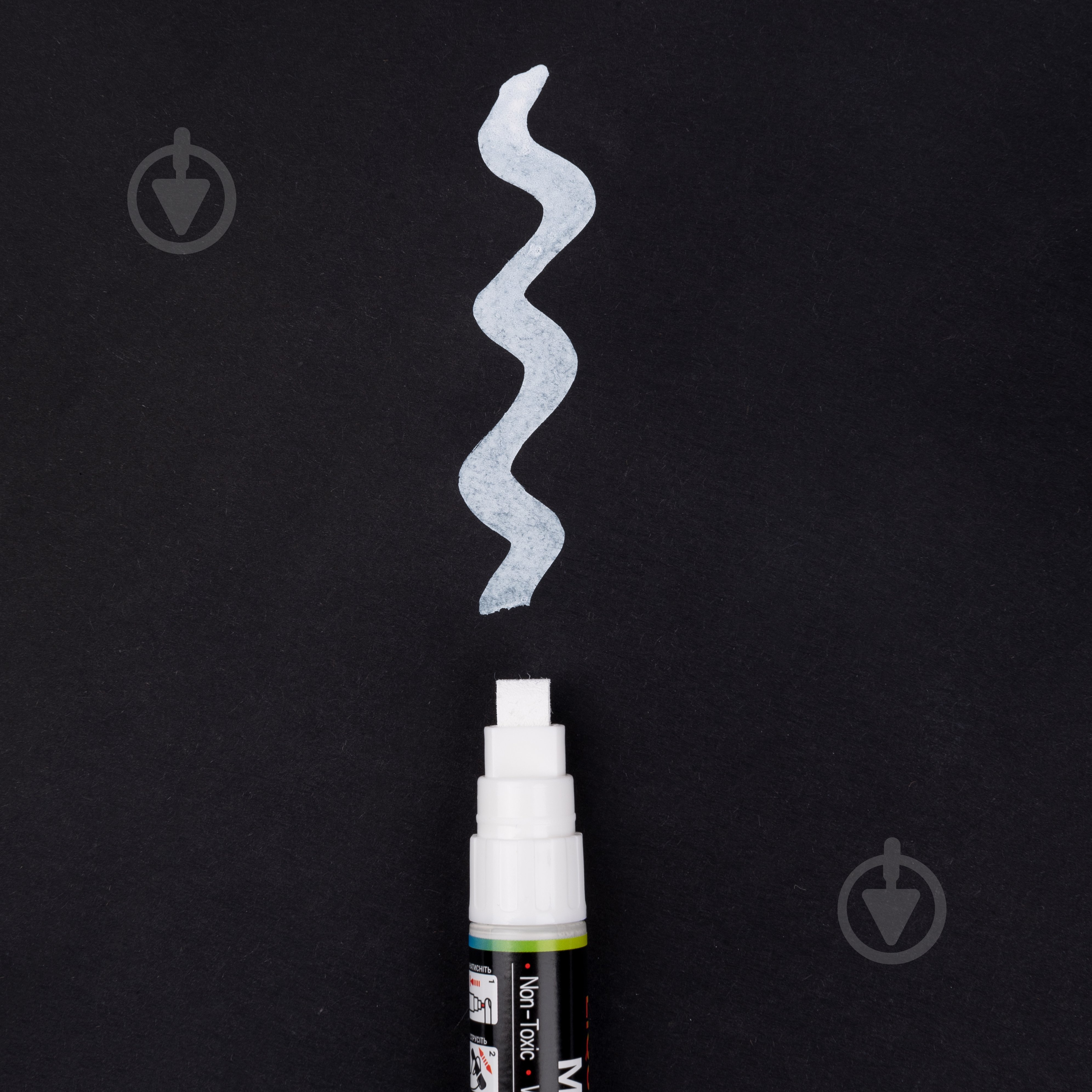 Маркер меловой Santi 8 мм белый - фото 3 Маркер меловой Santi 8 мм белый - фото 3