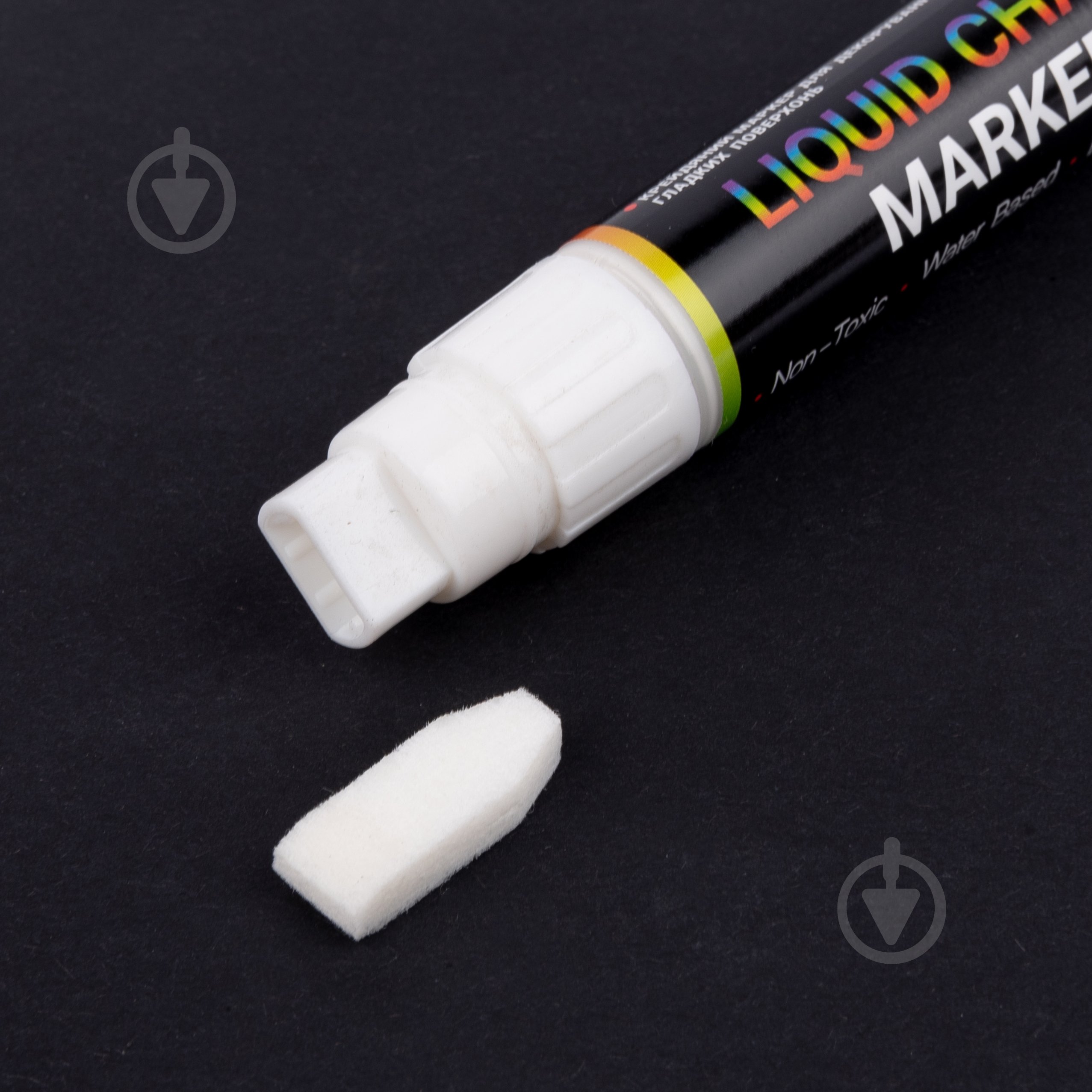 Маркер меловой Santi 8 мм белый - фото 4 Маркер меловой Santi 8 мм белый - фото 4