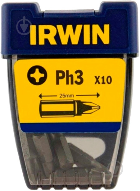 Бита Irwin PH 3 INSERT BIT 1/4 х 25 мм 10 шт. 10504332 - фото 1 Бита Irwin PH 3 INSERT BIT 1/4 х 25 мм 10 шт. 10504332 - фото 1