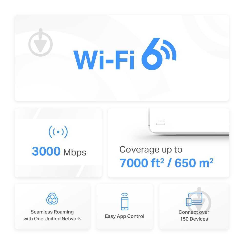 Маршрутизатор Mercusys Halo H80X (HALO-H80X-3-PACK) - фото 5