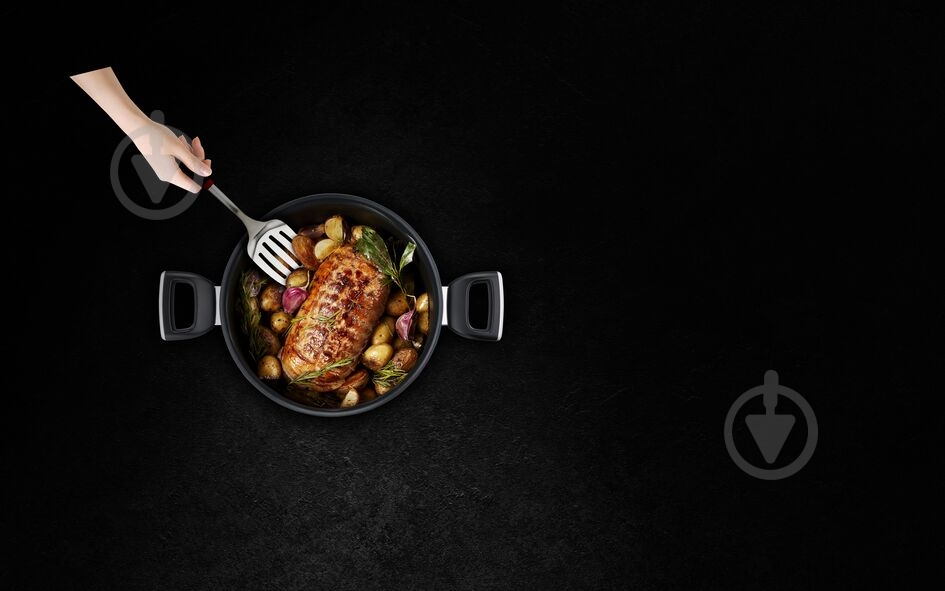 Каструля з кришкою Tefal 24 см Unlimited G2554672 - фото 8