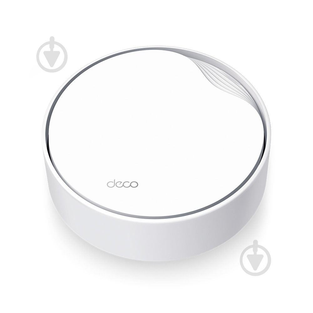Маршрутизатор TP-Link DECO X50 PoE 1PK AX3000 1xGE LAN/WAN 1x2,5GE LAN/WAN MU-MIMO OFDMA MESH - фото 1