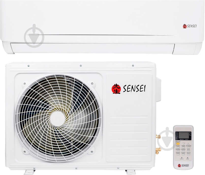 Кондиціонер SENSEI FTI-32TW (ECO-TW Inverter) - фото 5 Кондиціонер SENSEI FTI-32TW (ECO-TW Inverter) - фото 5
