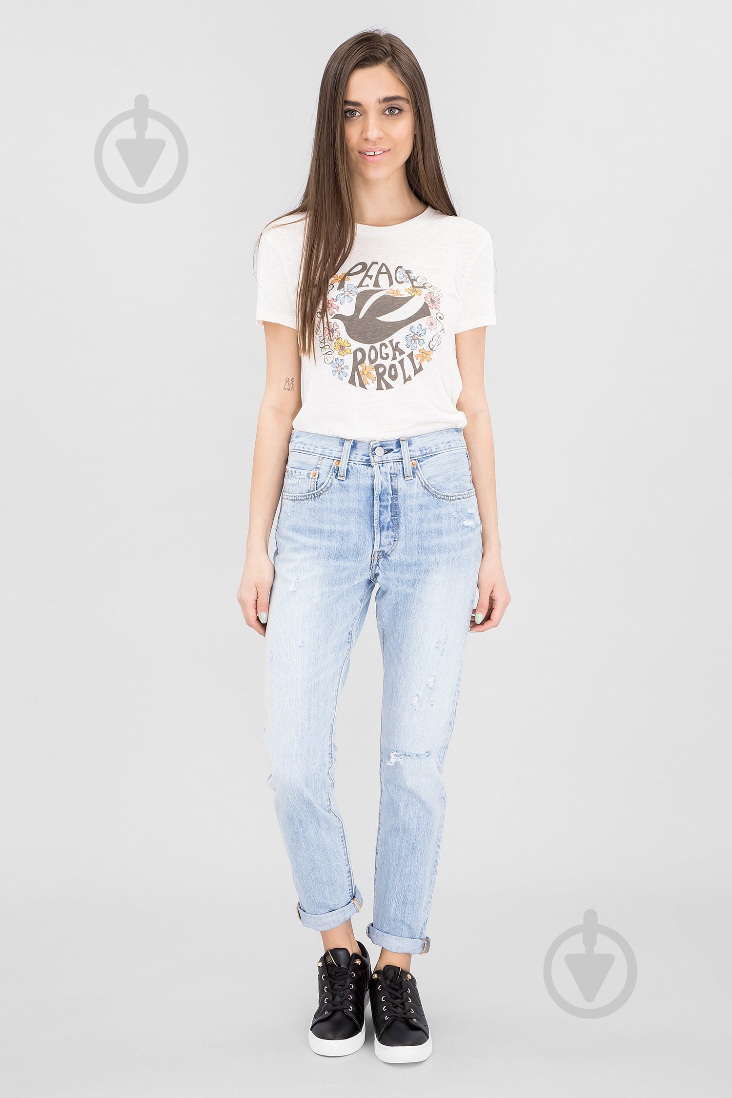 Джинси LEVIS 29502;0033 р. 31-32 синій - фото 1