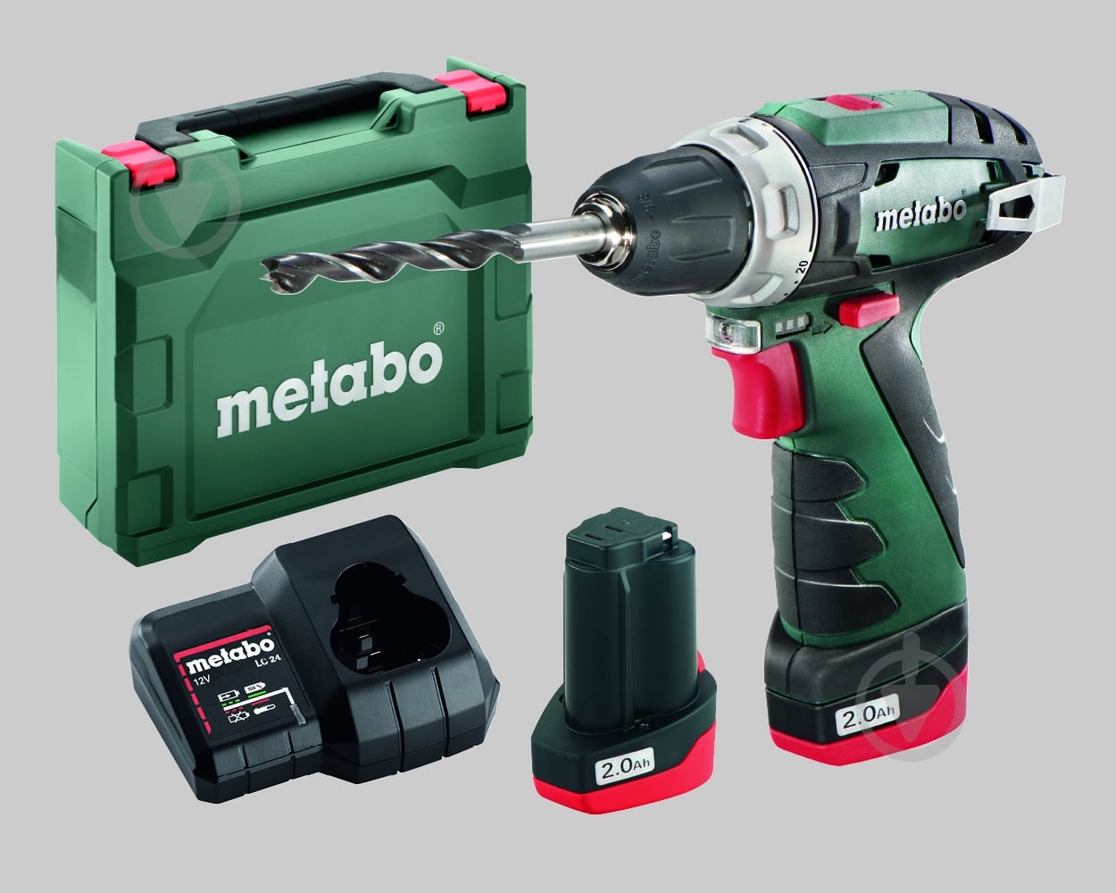 Шуруповерт аккумуляторный Metabo PowerMaxx BS Basic 600984500 - фото 2