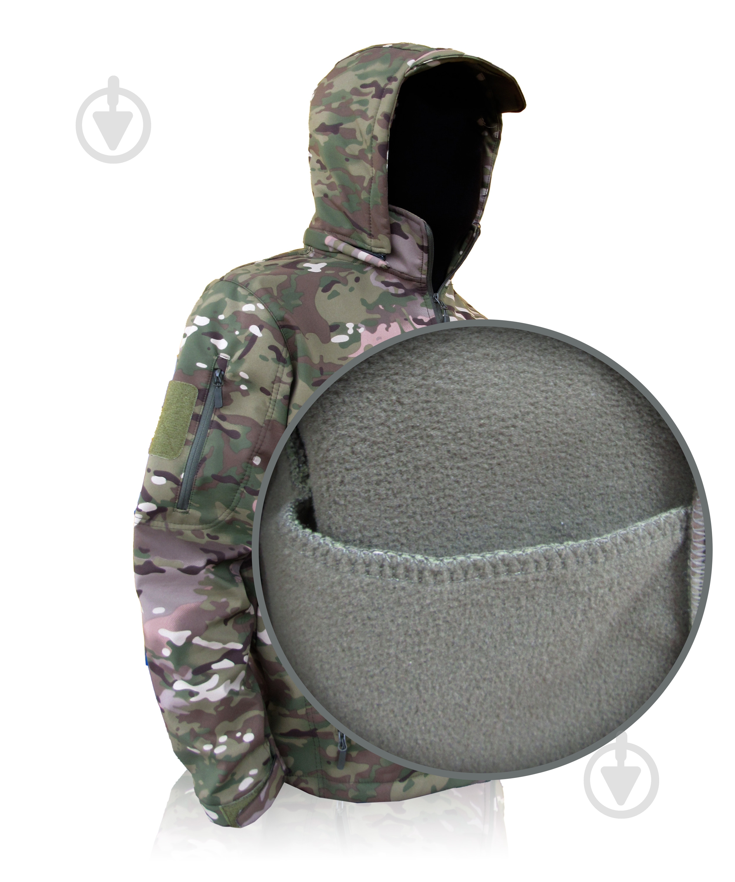 Куртка 1991 ТМ Софтшелл Мультикам 43804-9-XXL р.2XL - фото 3