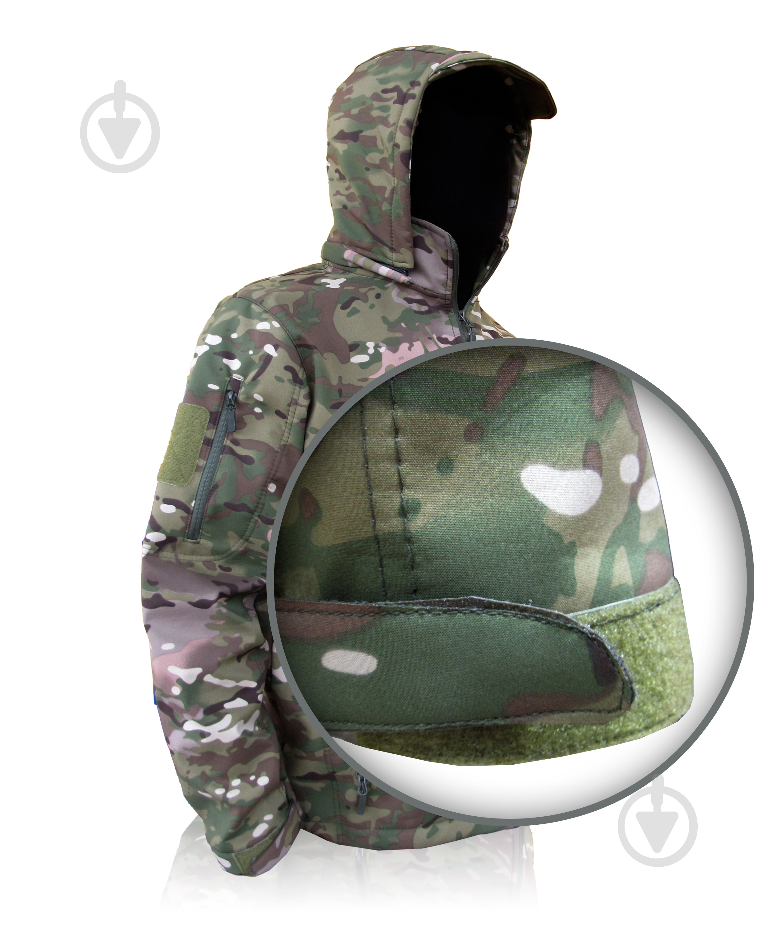 Куртка 1991 ТМ Софтшелл Мультикам 43804-9-XXL р.2XL - фото 4