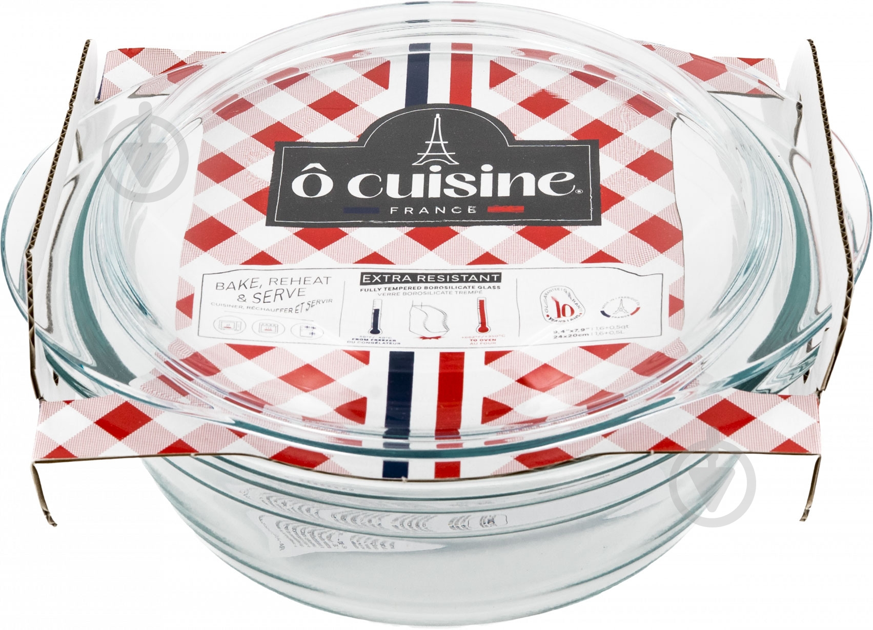 Каструля скляна O Cuisine 2.3 л + 0.7 л (208AC00/2043) - фото 1 Каструля скляна O Cuisine 2.3 л + 0.7 л (208AC00/2043) - фото 1