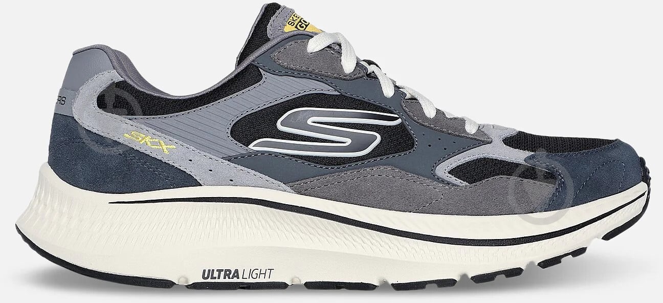 Кросівки чоловічі Skechers GO RUN CONSISTENT 220872 CCBK р.45 сірі - фото 1
