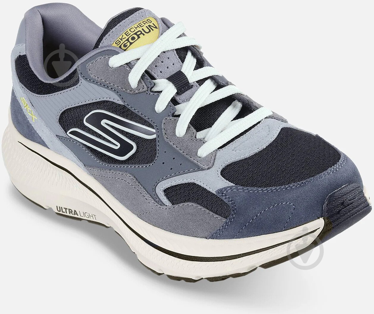 Кросівки чоловічі Skechers GO RUN CONSISTENT 220872 CCBK р.45 сірі - фото 3