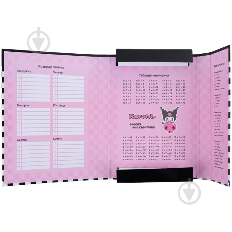 Папка для зошитів В5 на гумці 210-3 Kuromi HK25-210-3 KITE - фото 3