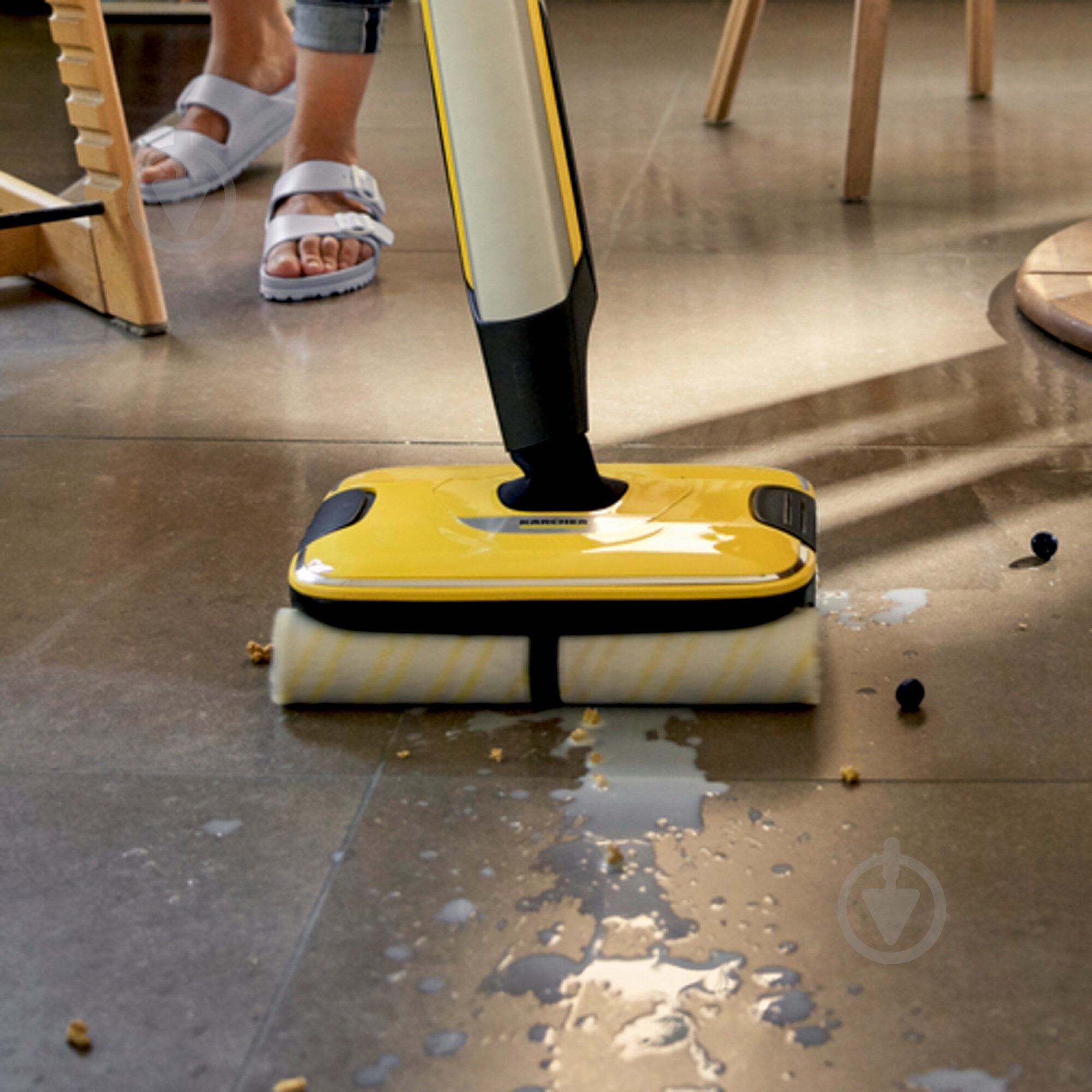 Машина для миття підлоги Karcher FC 7 Cordless yellow 1.055-730.0 - фото 11