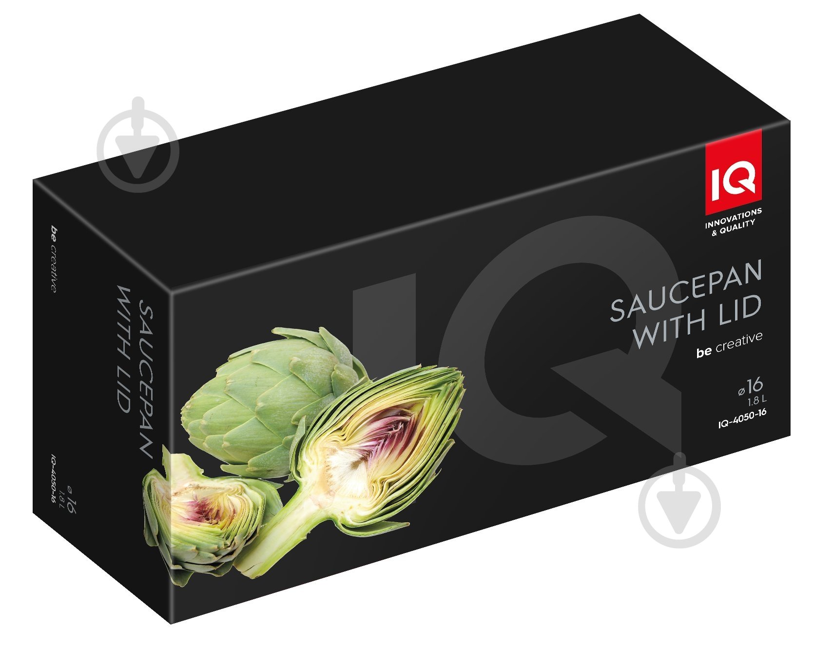 Ковш с крышкой IQ Be Creative 1.8 л (IQ-4050-16) - фото 6