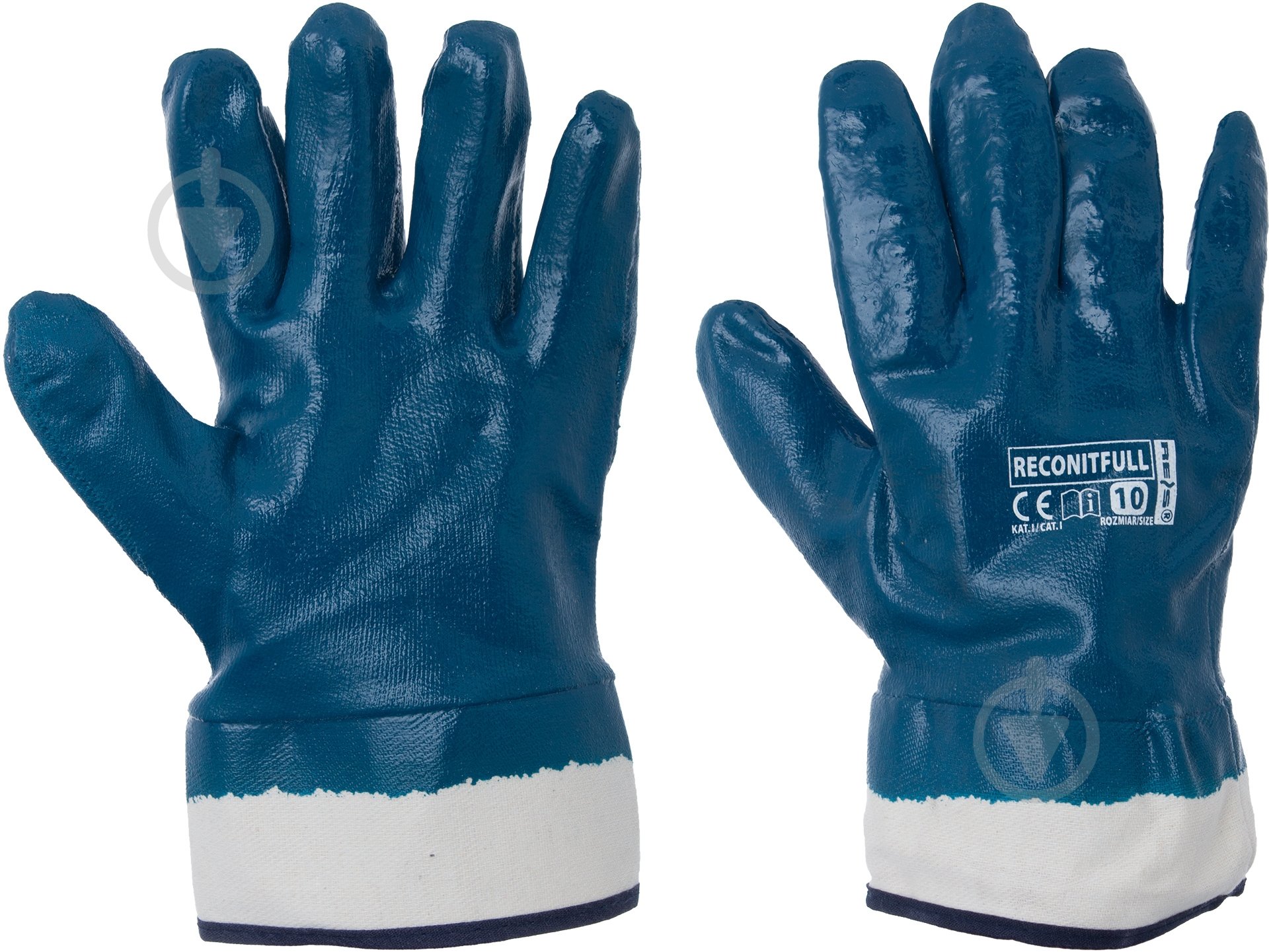 Перчатки Reis с покрытием нитрил XL (10) RECONITFULL 10 - фото 1