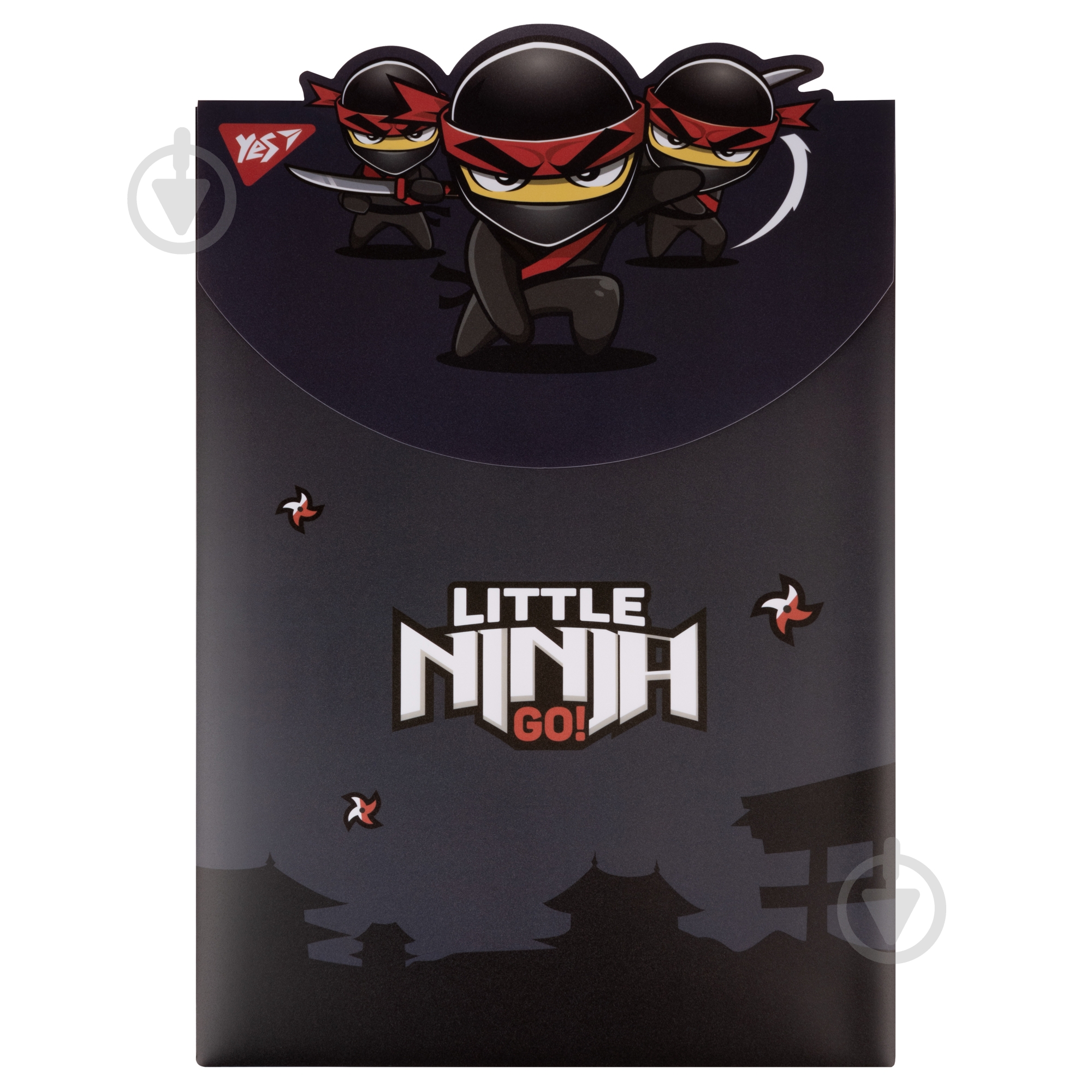 Папка-конверт А4 на липучке Ninja YES - фото 1