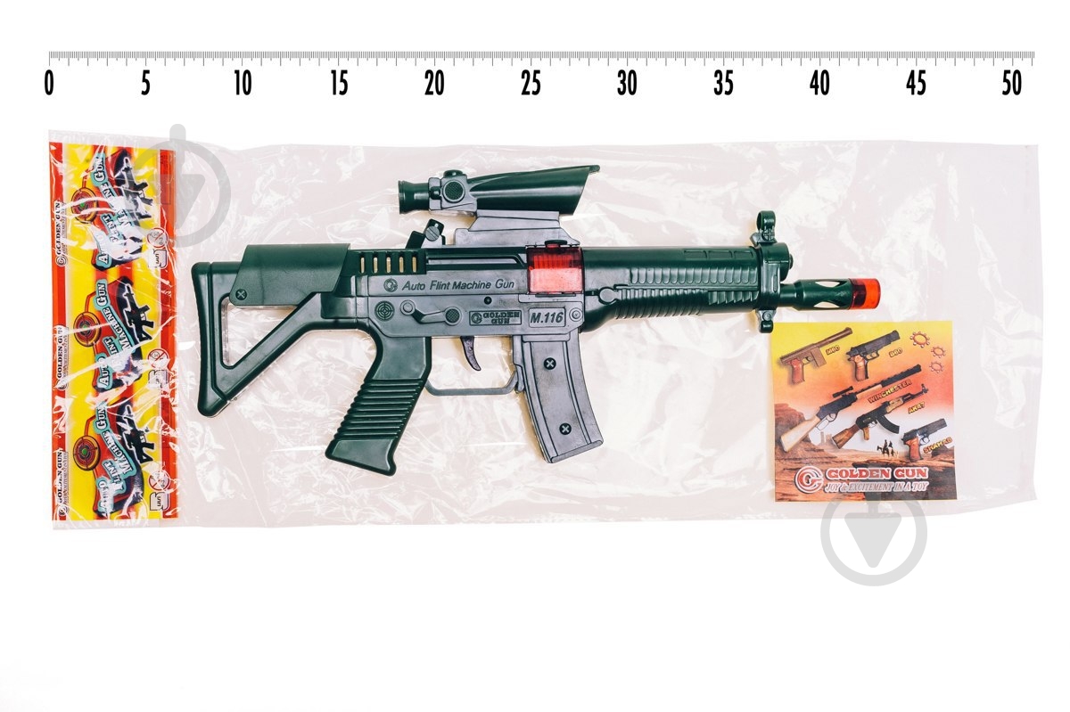 Автомат игрушечный Golden Gun М116 Джей 801 - фото 3
