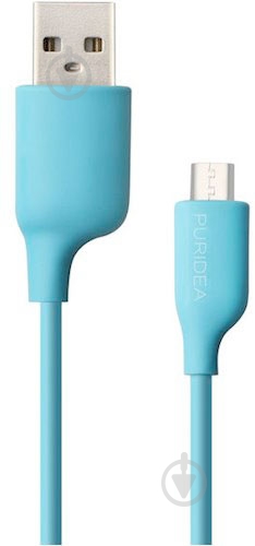 Кабель USB Type-C – USB blue 1.2 м - фото 1