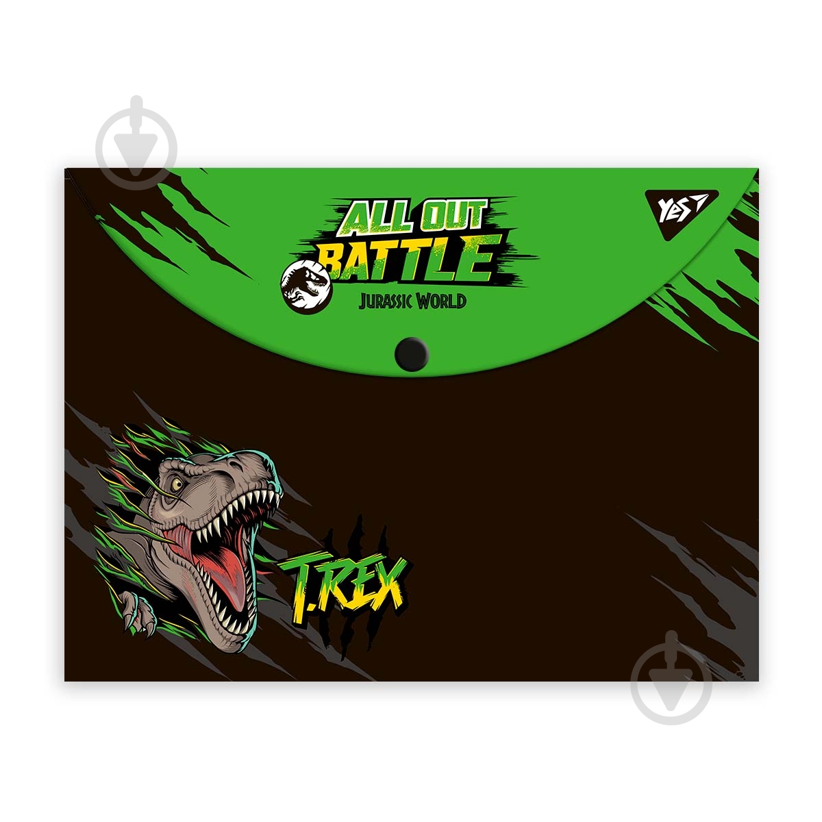 Папка-конверт А4 Jurassic World YES - фото 1 Папка-конверт А4 Jurassic World YES - фото 1
