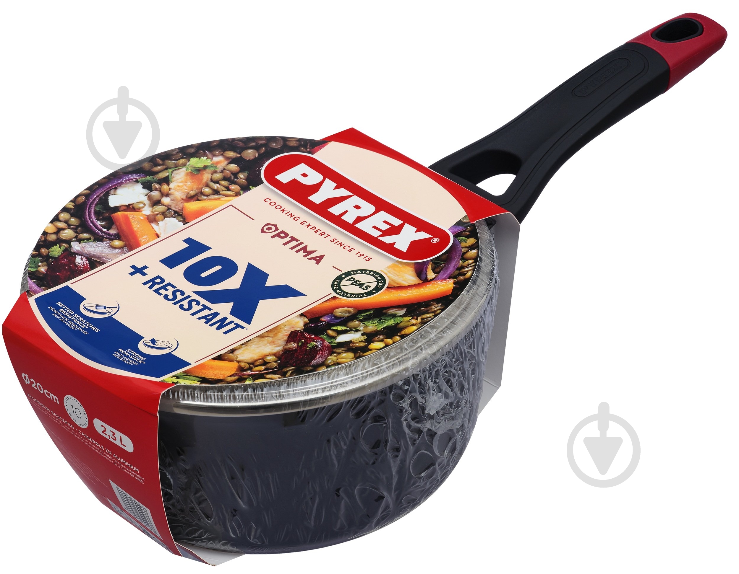 Ковш с крышкой Pyrex Optima 20 см (OT20AP6/8044) - фото 4