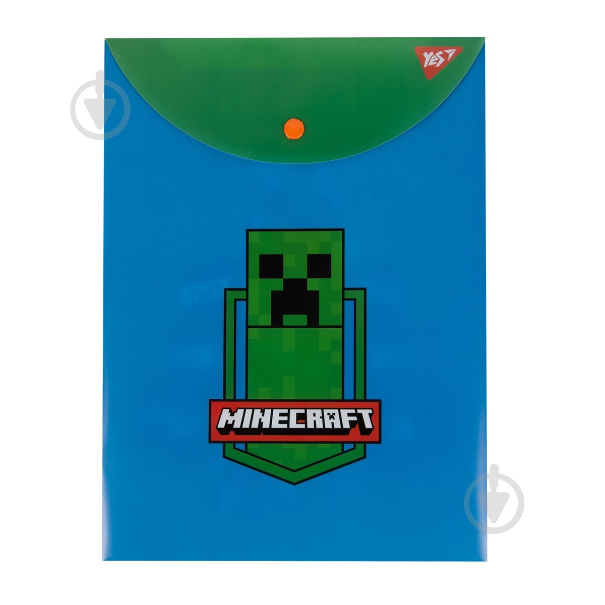 Папка-конверт А4 на кнопке Minecraft 492078 YES - фото 1 Папка-конверт А4 на кнопке Minecraft 492078 YES - фото 1