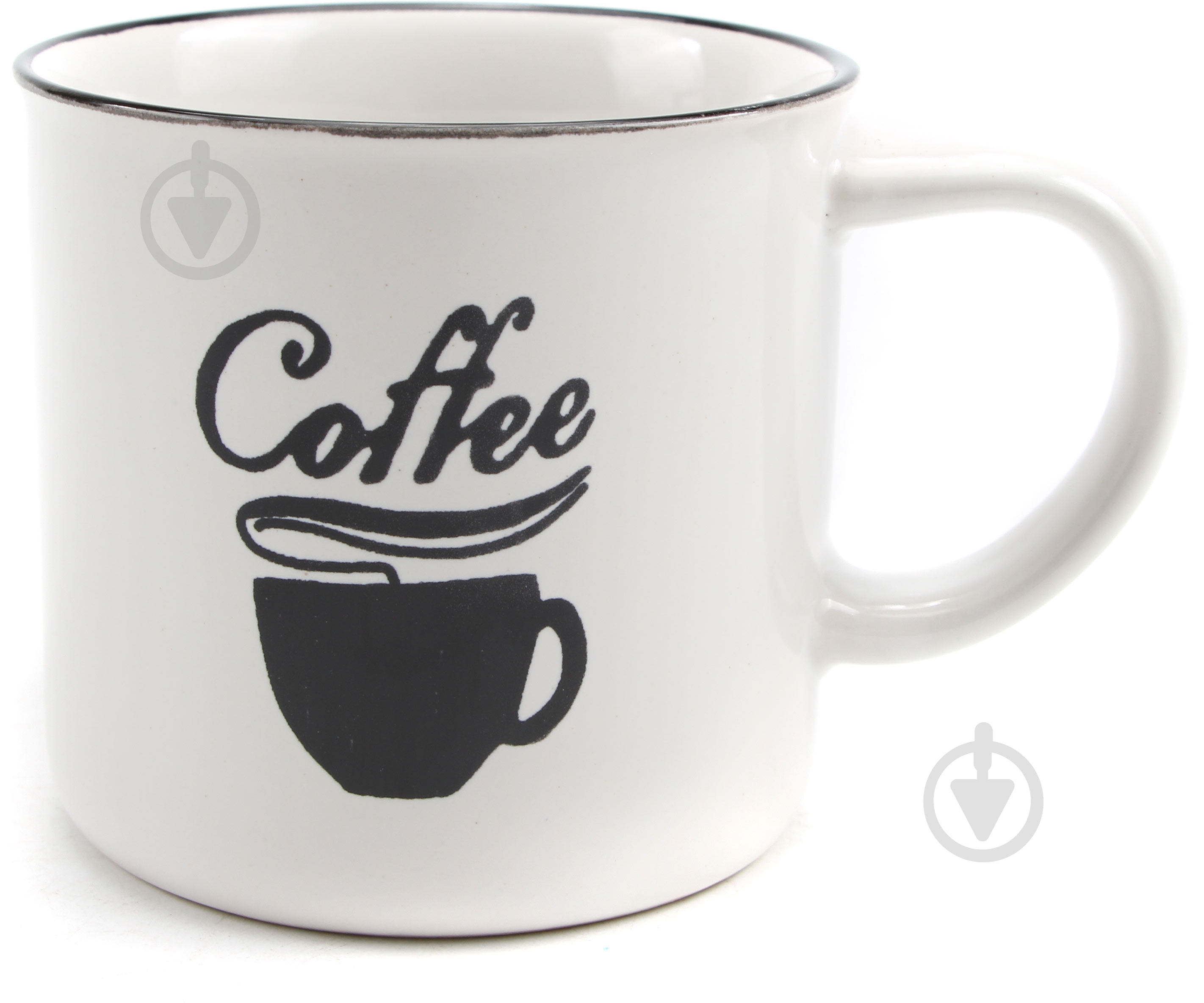 Чашка Bella Vita Coffee Steam White 340 мл - фото 1
