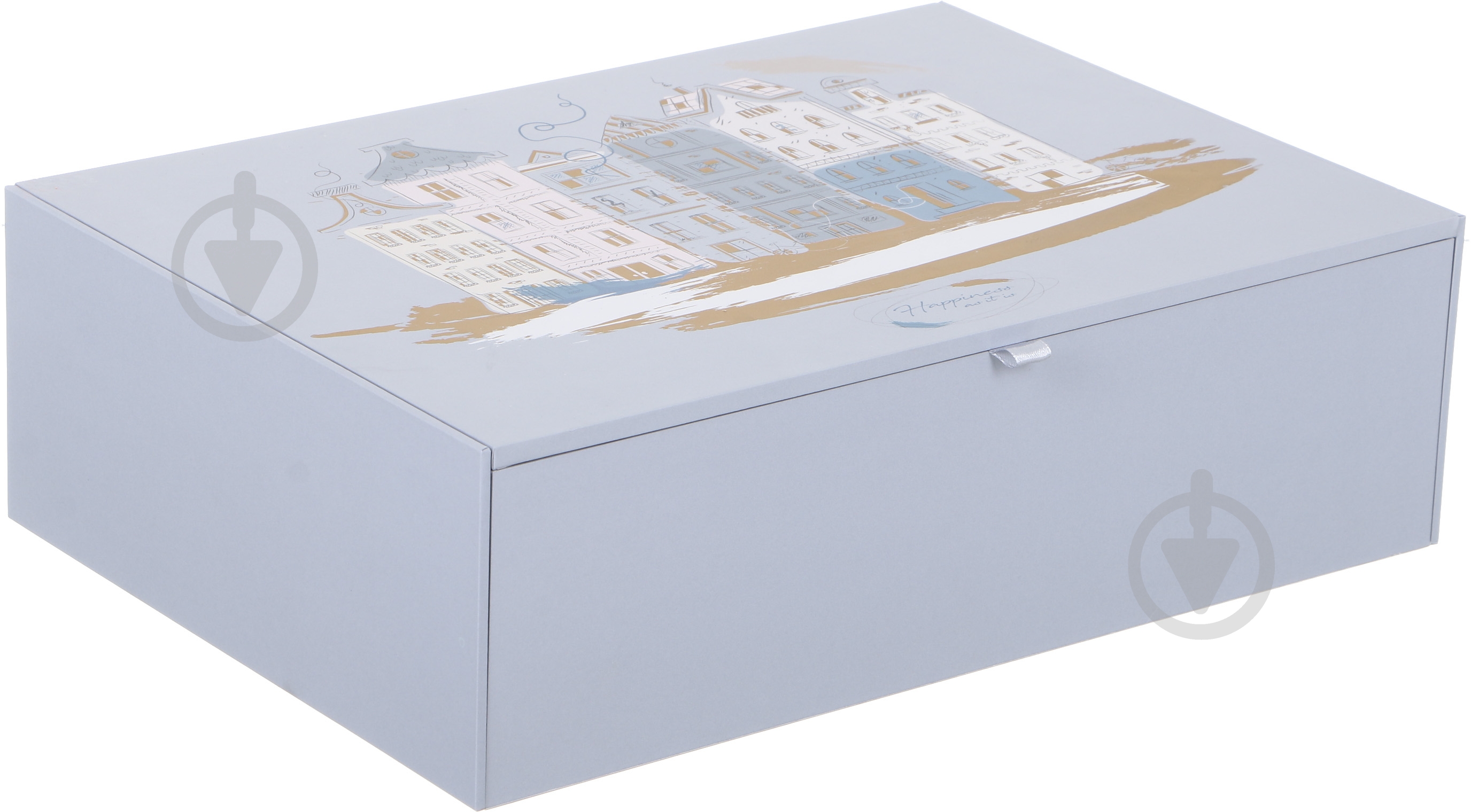 Скринька дерев'яна Дім щастя L - фото 1