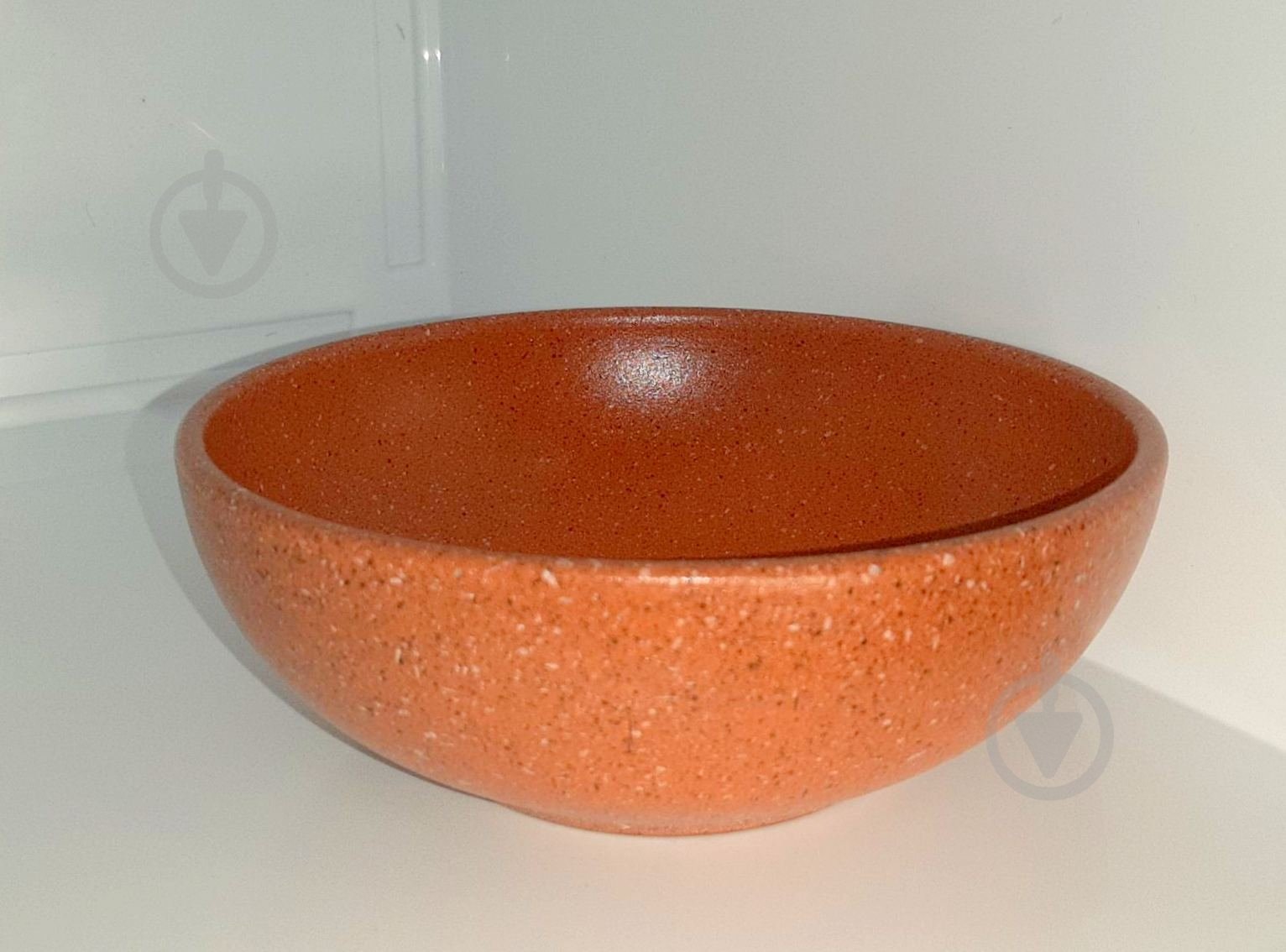 Салатник Shynkar&KO граніт 18 см морквяний V143 - фото 2