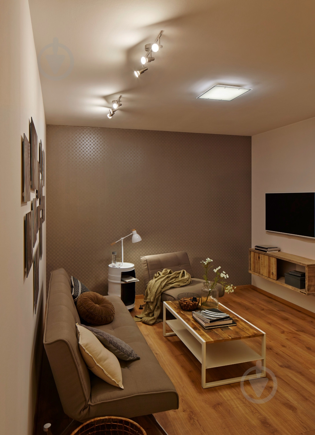 Спот Ledvance LED 2x2,6 Вт GU10 хром - фото 5