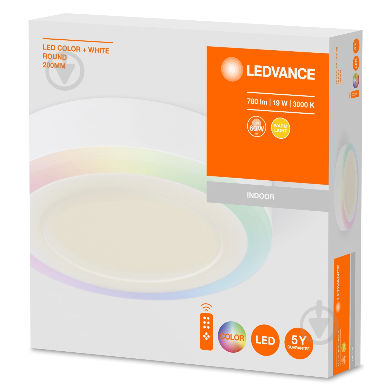 Світильник світлодіодний Ledvance RGB з пультом ДК (асортимент) 17 Вт білий 3000 К - фото 9
