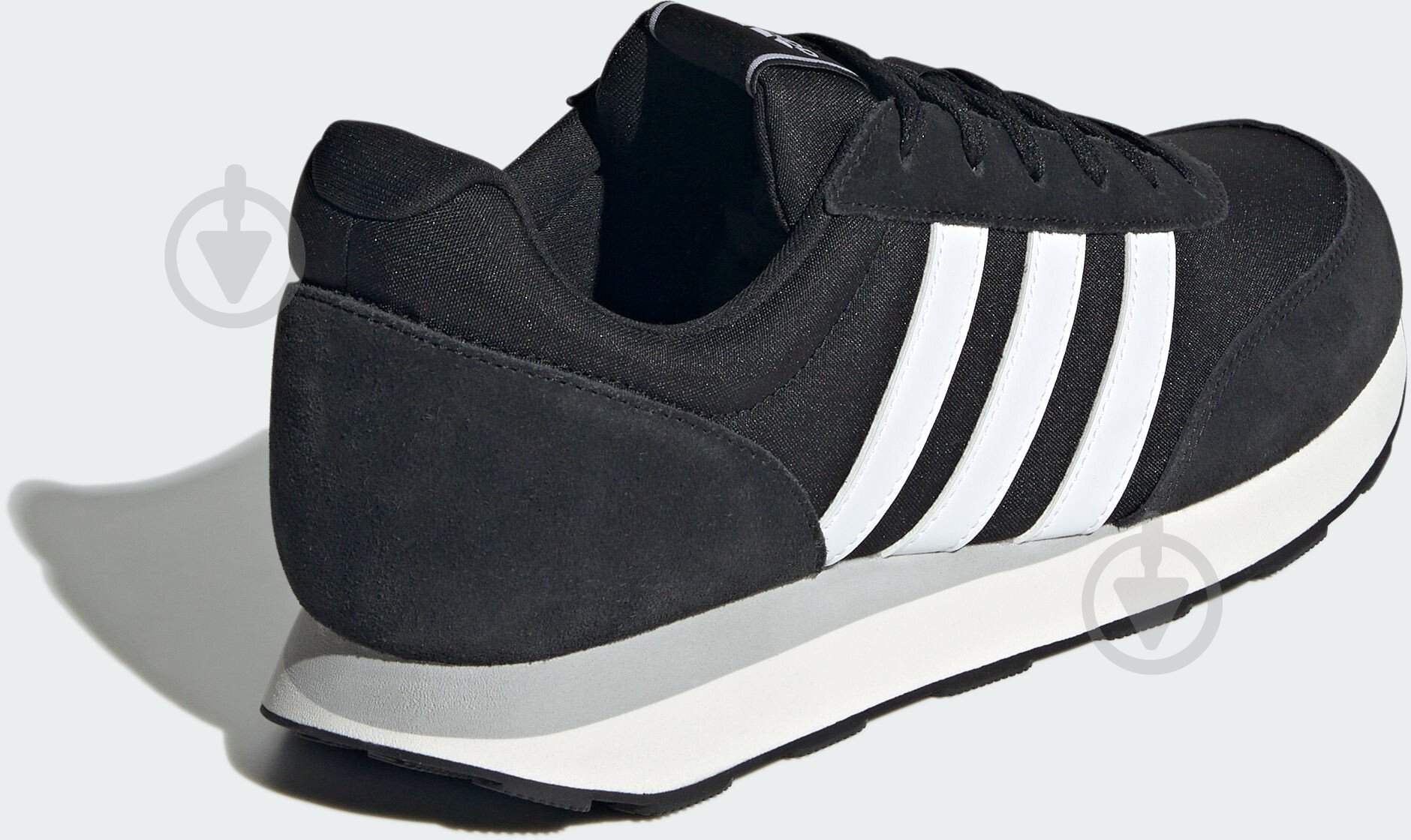Кросівки чоловічі демісезонні Adidas RUN 60S 3.0 IE3826 р.45 1/3 чорні - фото 4